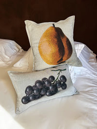 Pear & Grapes Cushion - TRLab Shop