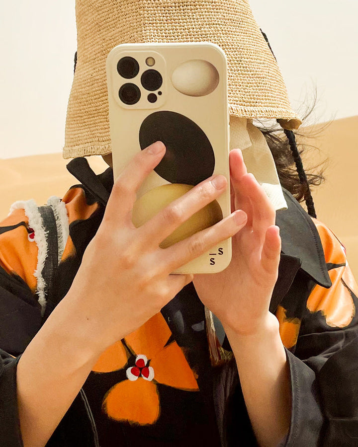 Black & White Egg Phone Case - TRLab Shop