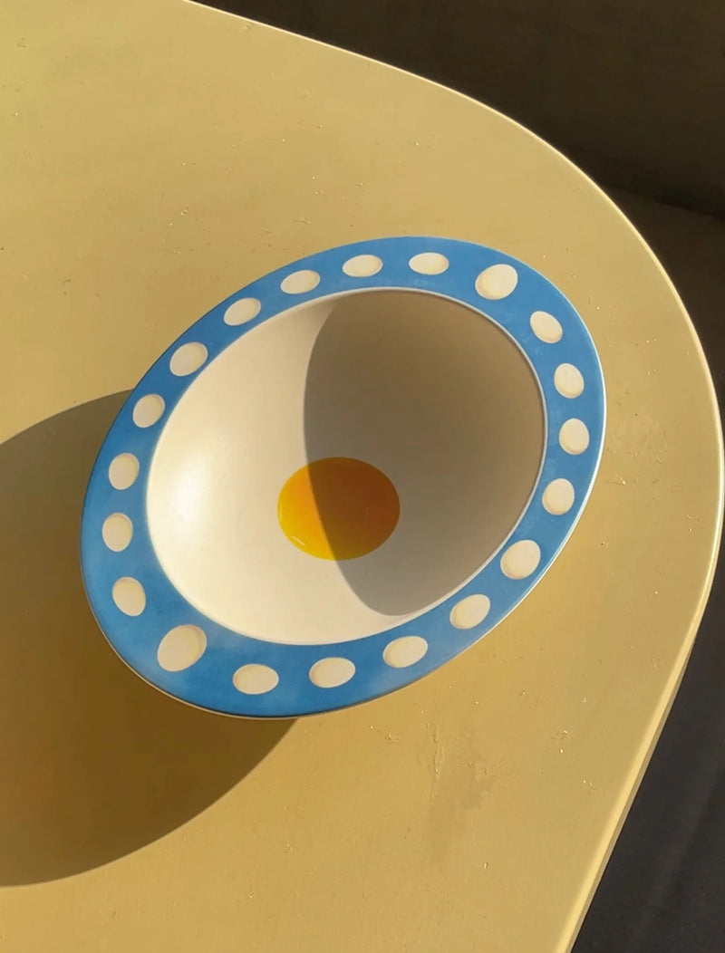 Oval Egg Bamboo Fiber Bowl - TRLab Shop
