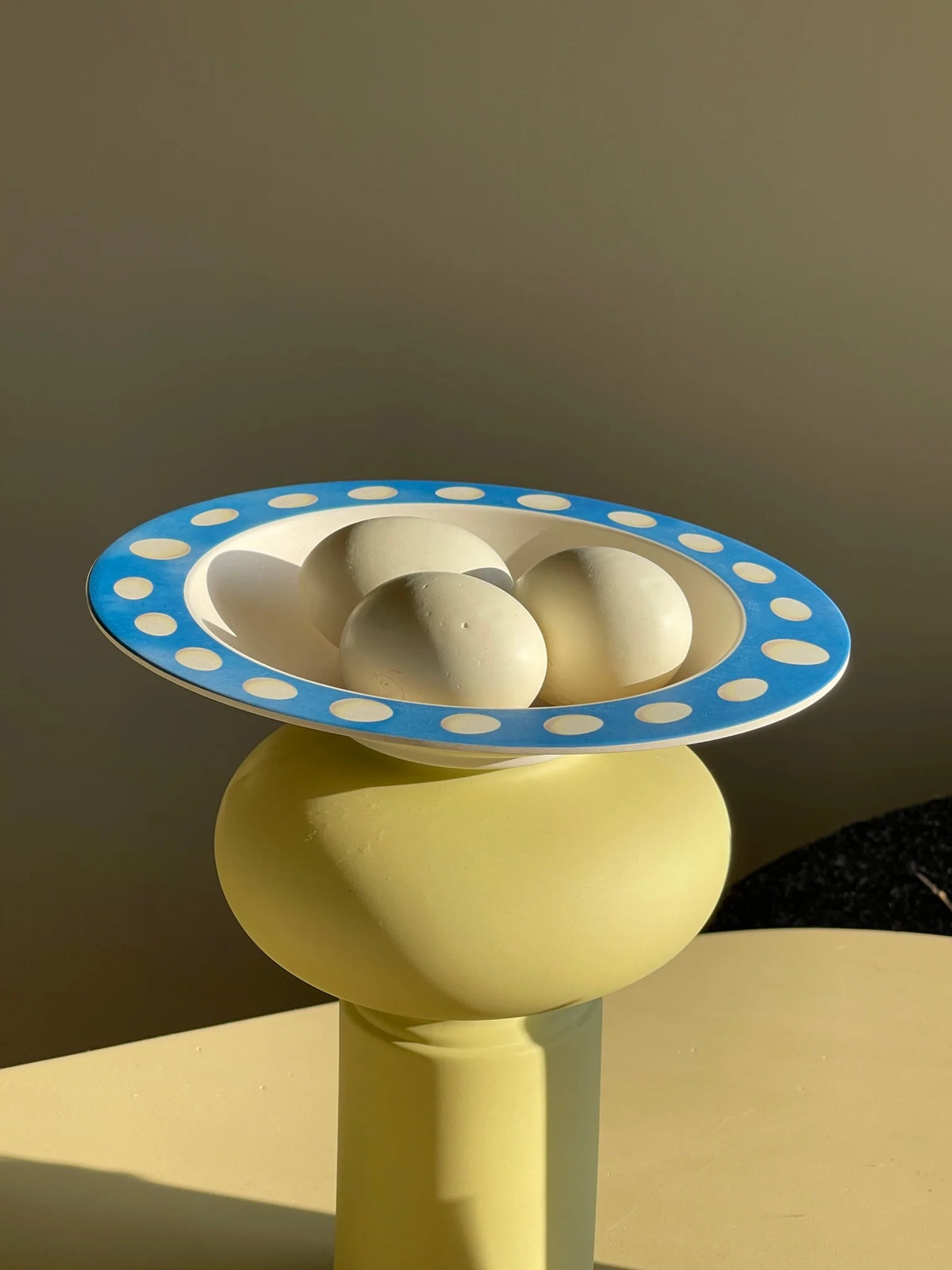 Oval Egg Bamboo Fiber Bowl - TRLab Shop