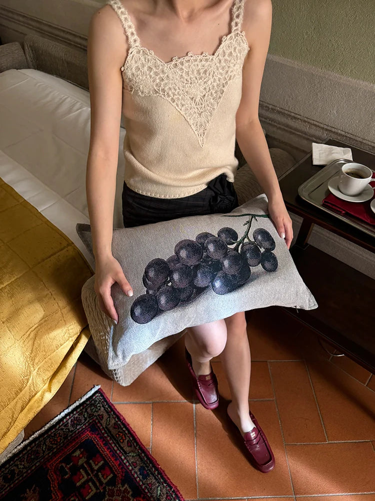 Pear & Grapes Cushion - TRLab Shop
