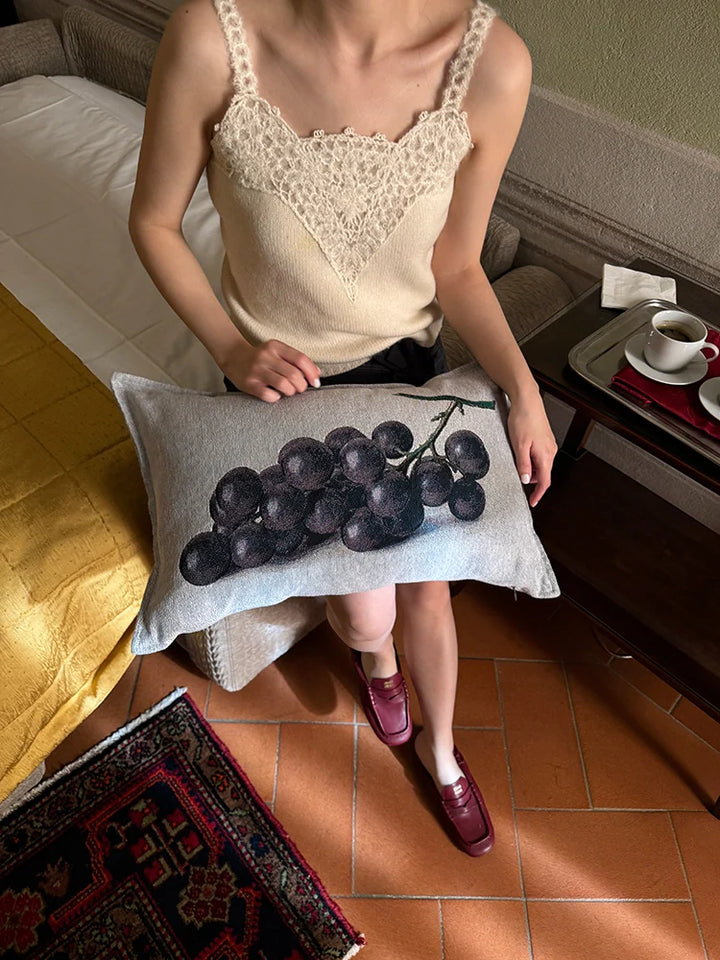 Pear & Grapes Cushion - TRLab Shop