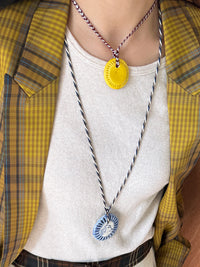 Ceramic Photo Frame Necklace