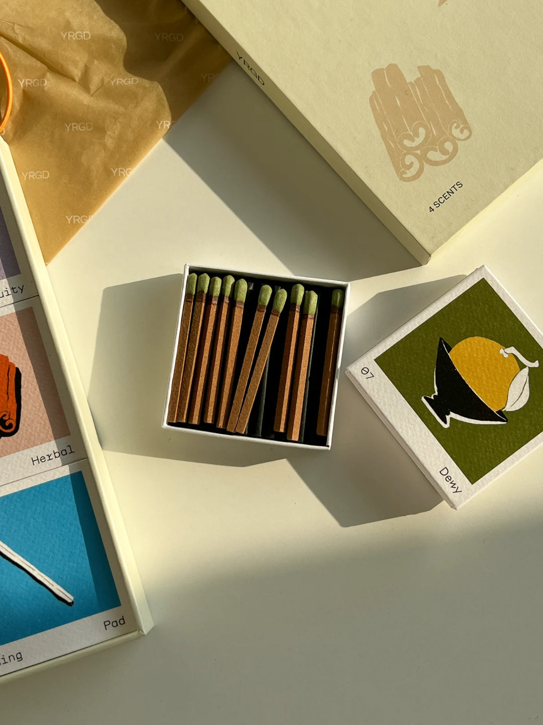 Pocket Incense Matches Gift Box