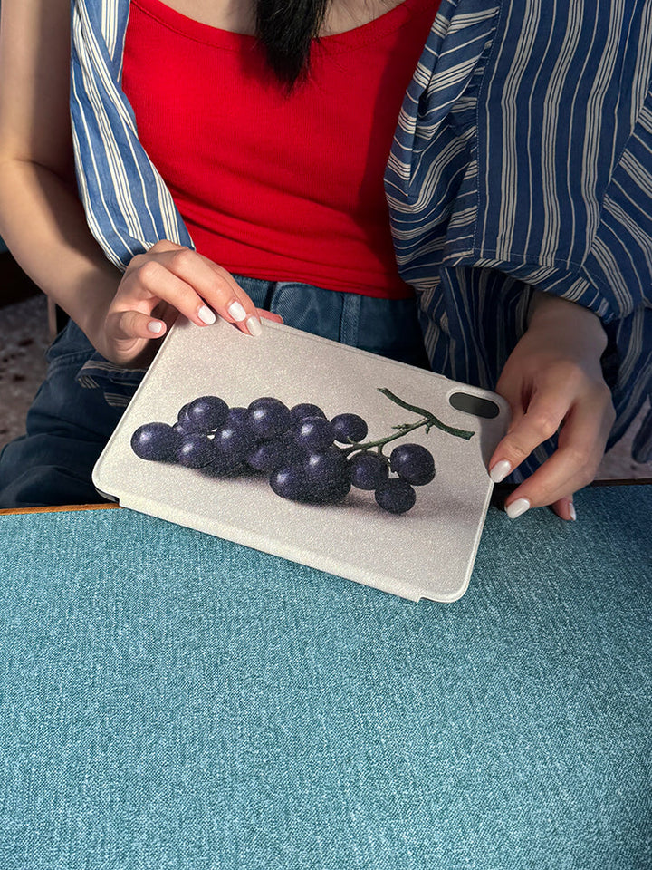 Pear & Grapes iPad Case - TRLab Shop