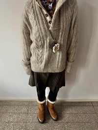 Cozy Sweater Floral AirPods Charm - TRLab Shop