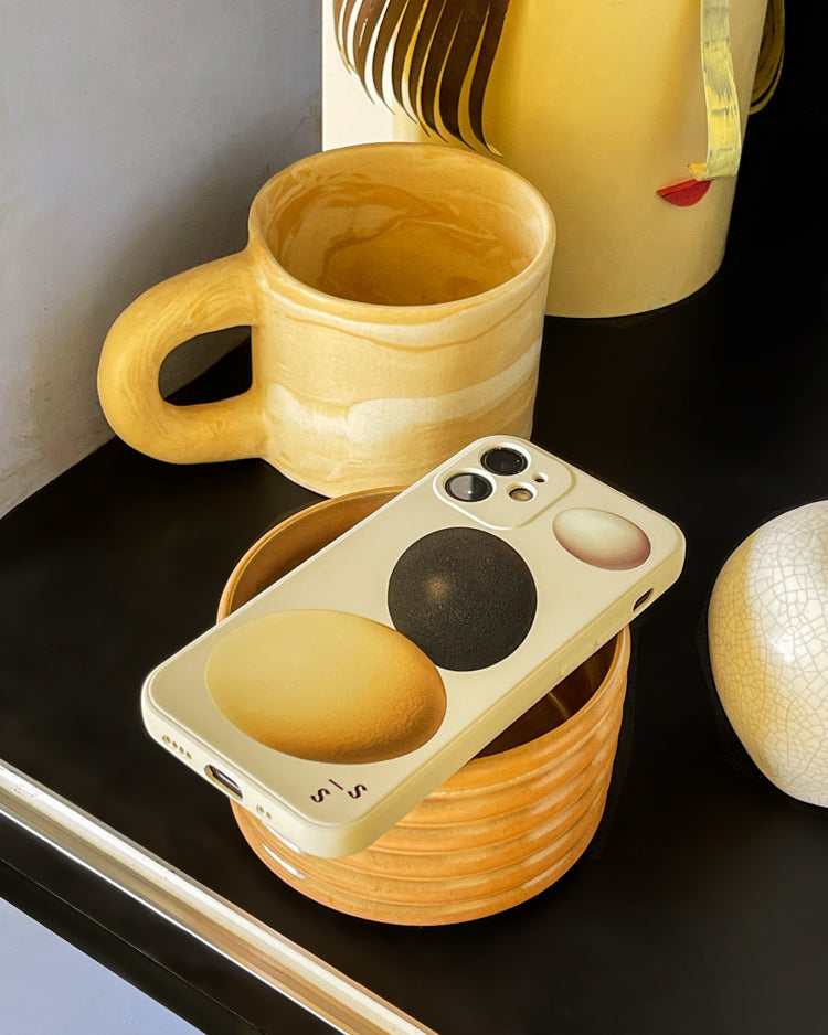 Black & White Egg Phone Case - TRLab Shop