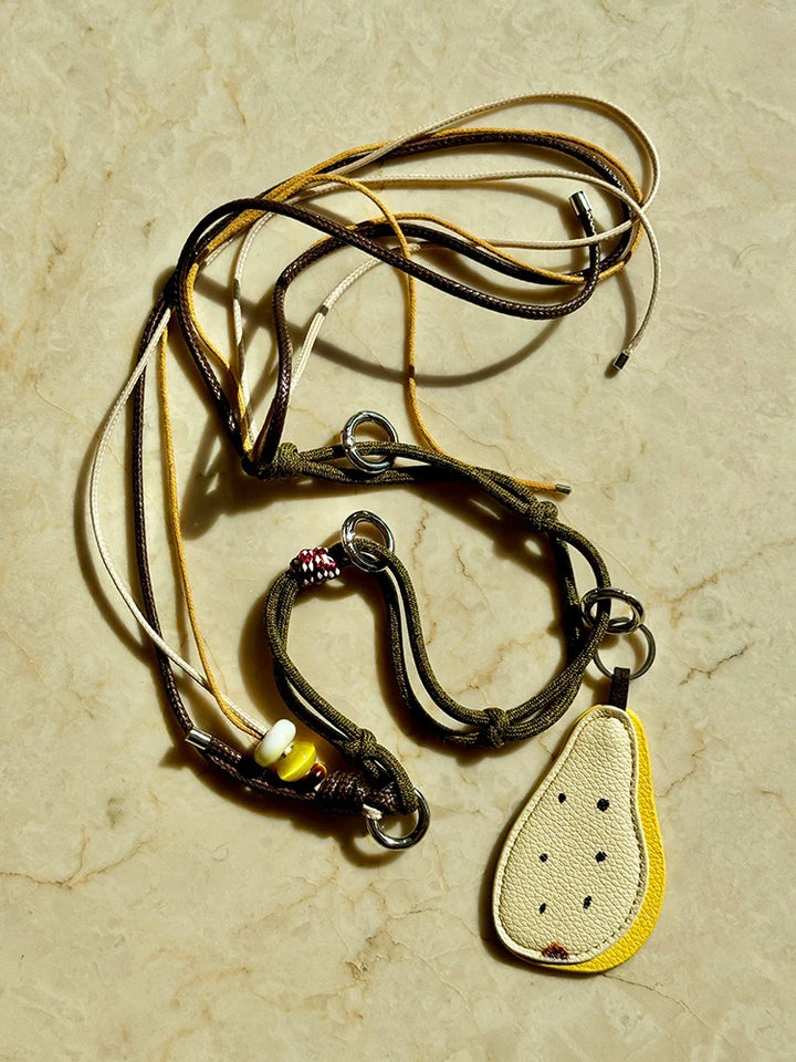 Cozy Home Leather Phone Strap