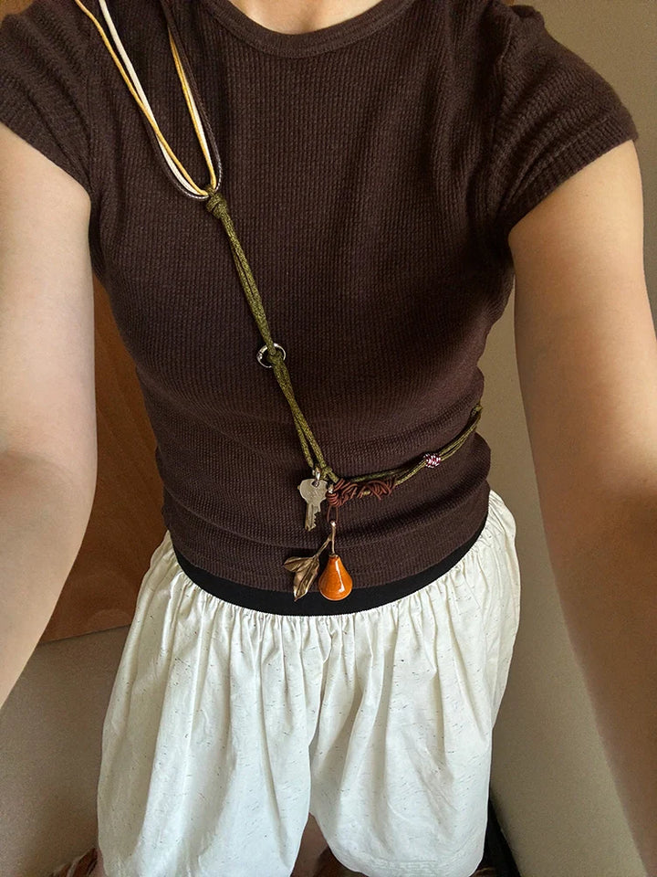 Cozy Home Leather Phone Strap