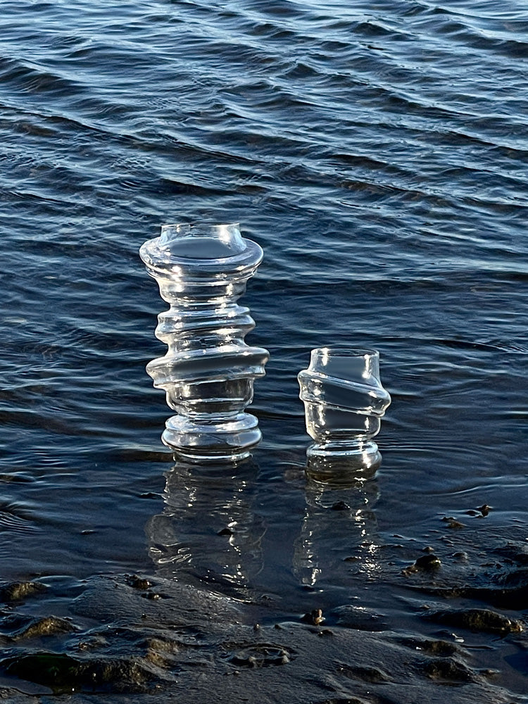 Twist & Loop Glass Goblet - TRLab Shop