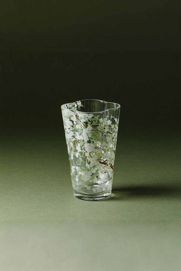 Pear-Blossom Glass Tumbler