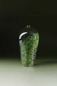 Spring Wildness Glass vase
