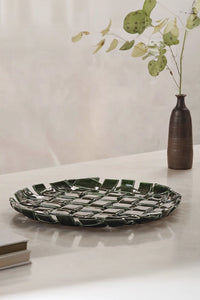 Woven Ceramic Plate