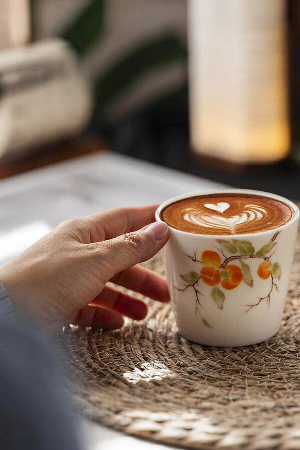Osmanthus & Persimmons Ceramic Tumbler