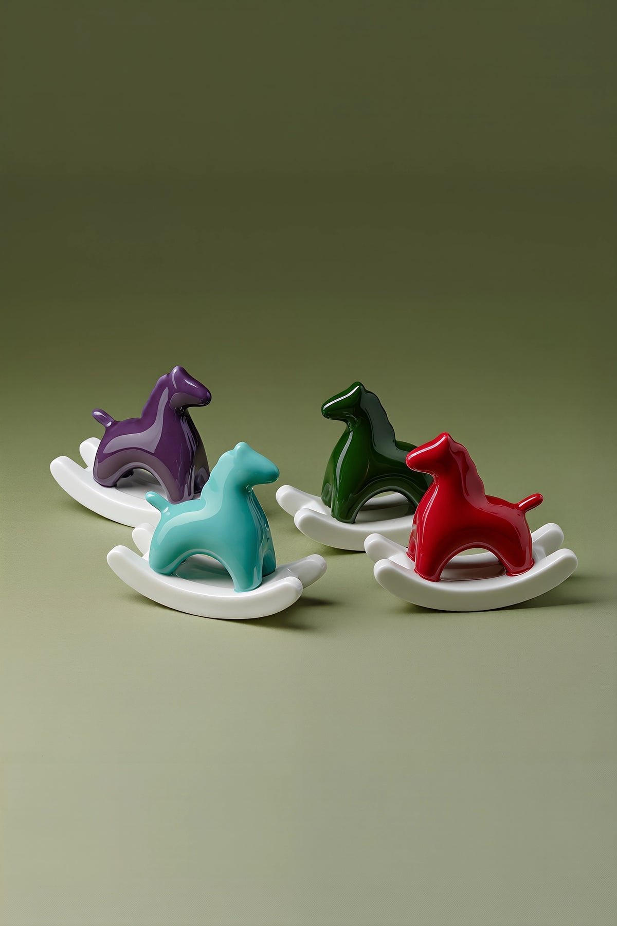 Ceramic Rocking Horse Ornament