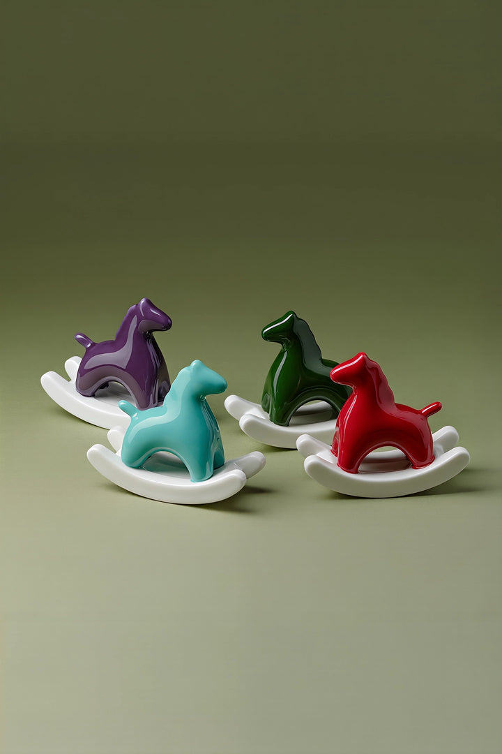 Ceramic Rocking Horse Ornament