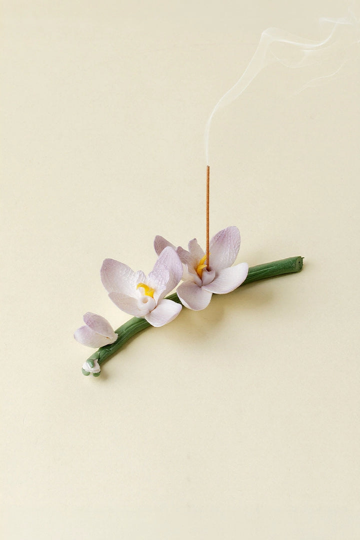 Handcrafted Magnolia Incense Holder
