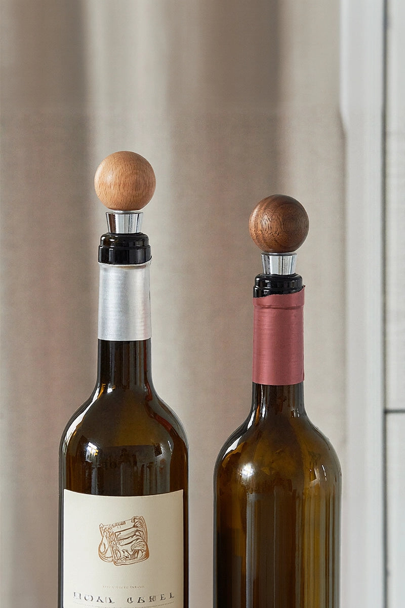 Natural Solid Wood Wine Stopper - TRLab Shop