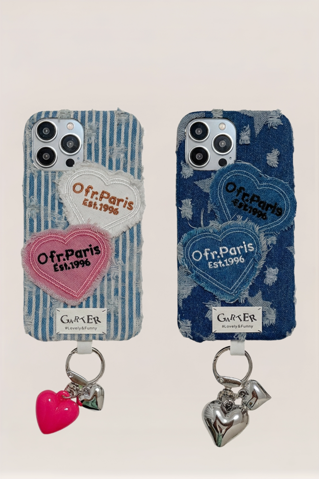 Embroidered Cowboy Heart Phone Case - TRLab Shop