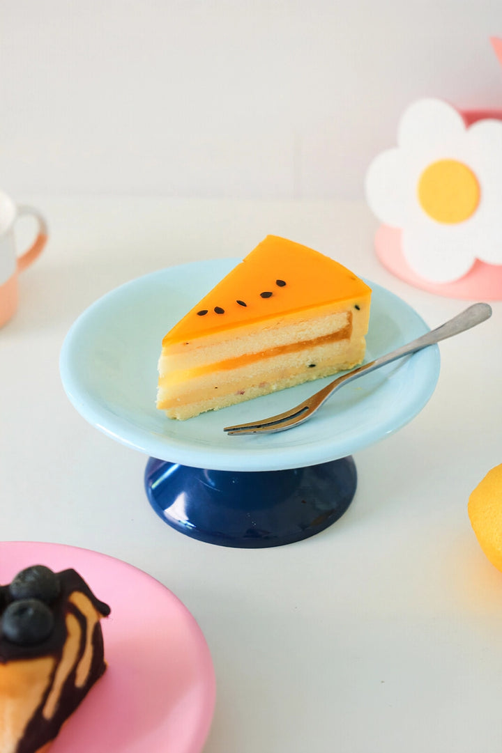 Cream-Style High-Footed Dessert Plate - TRLab Shop