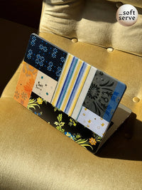 Satin Floral Patchwork Laptop Case - TRLab Shop