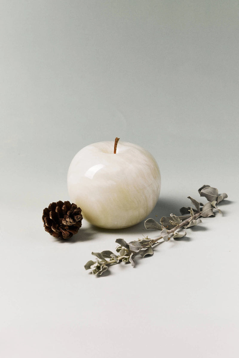 Natural Jade Apple Incense Holder Gift Set - TRLab Shop