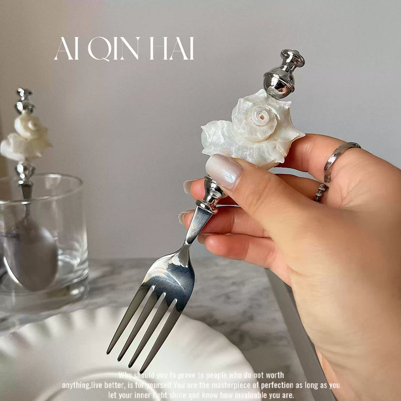 Moon Shell Stainless Steel Cutlery