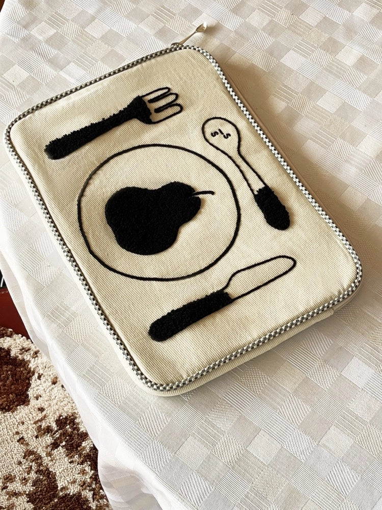 Pear Placemat Laptop Messenger Bag - TRLab Shop