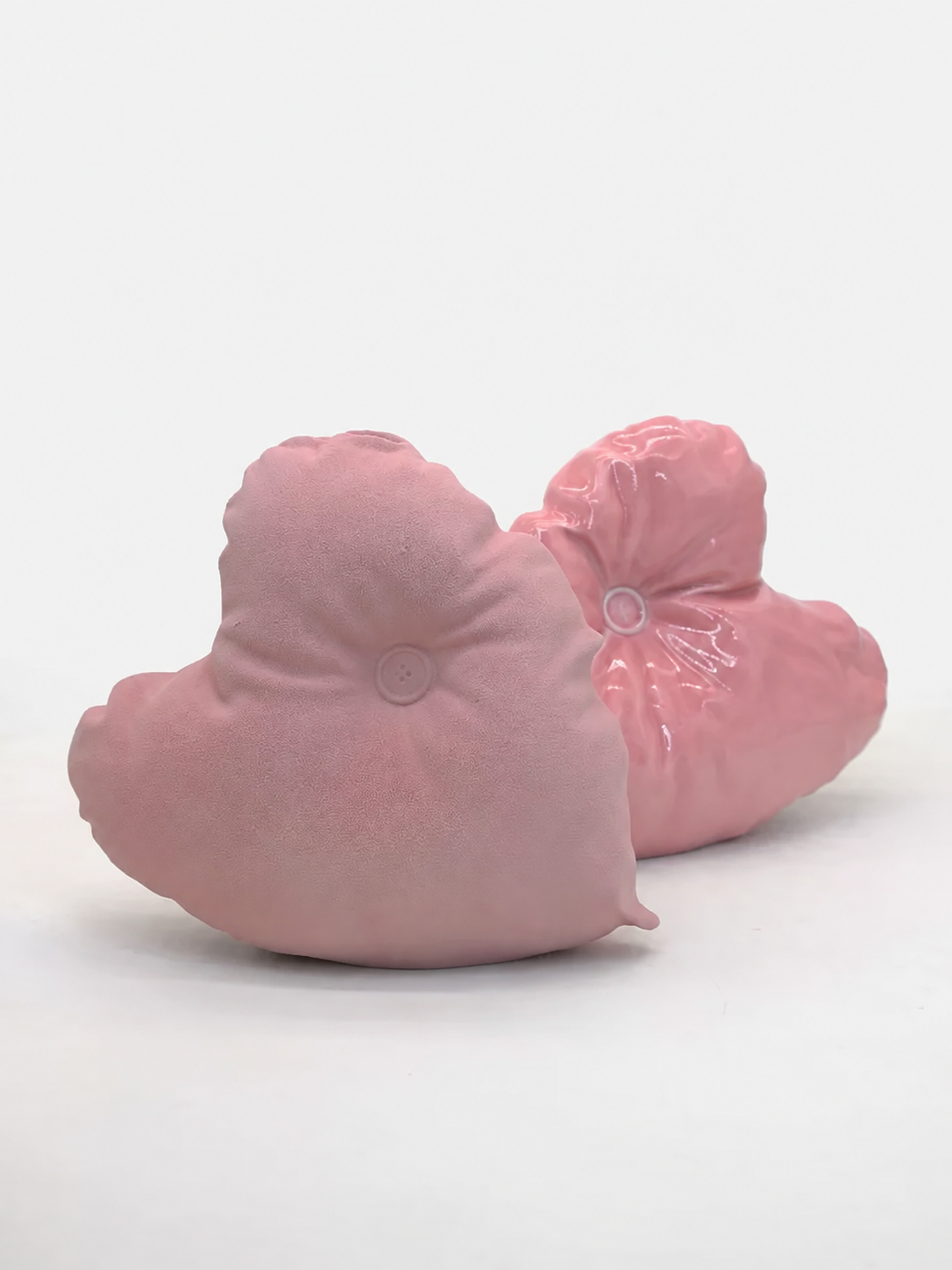 Yifan Renxu Heart Pillow Ceramic Vase Home Decor Gift
