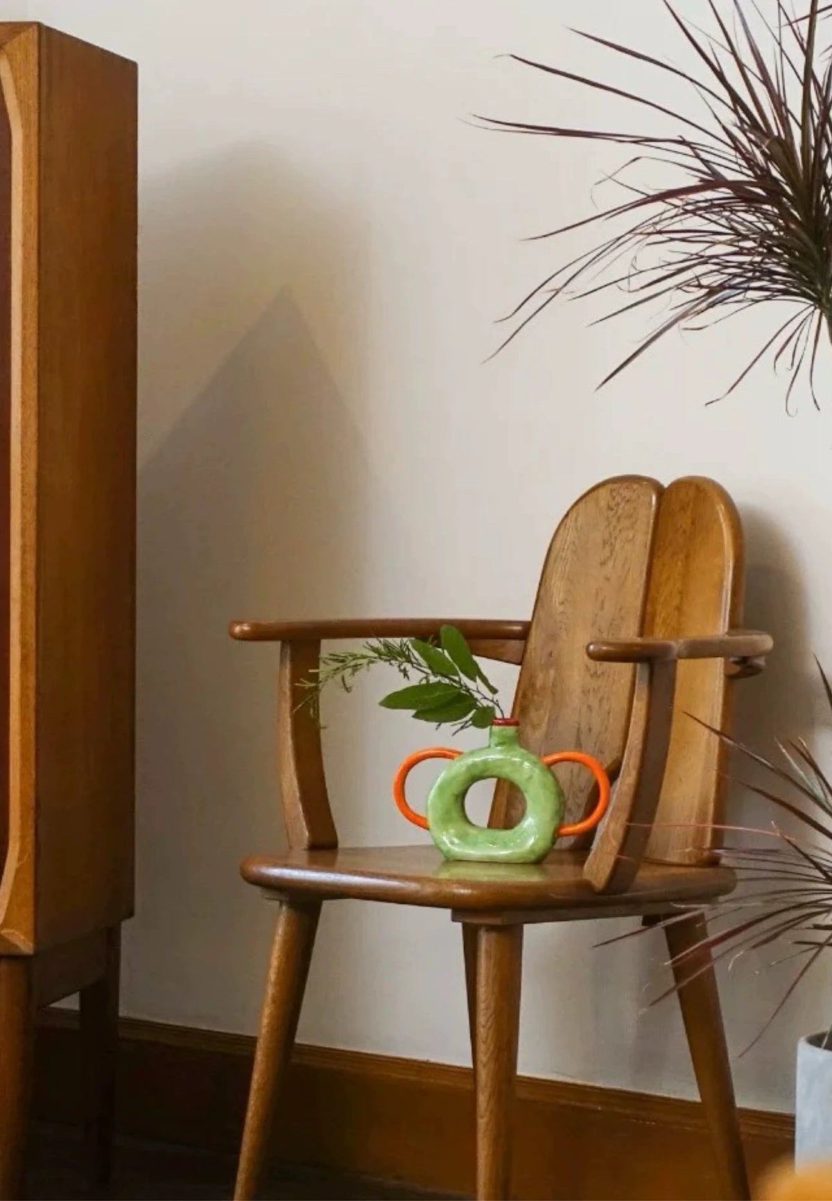 Ceramic Donut Twin-Handled Vase Collection