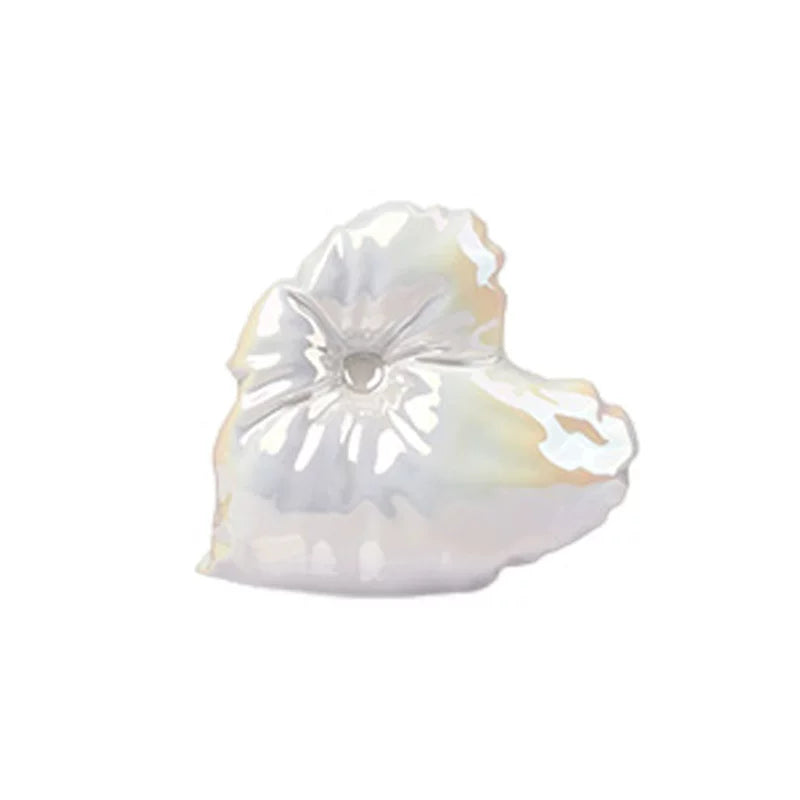 Yifan Renxu Heart Pillow Ceramic Vase Home Decor Gift