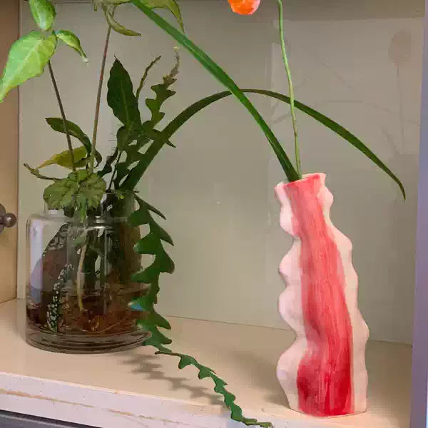 Ceramic Cactus-Shaped Vase Collection