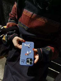 SoftServe Running Puppy phone case featuring a playful puppy design on a durable protective cover.