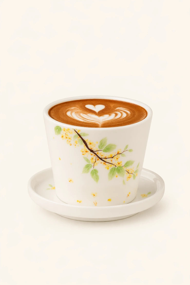 Osmanthus & Persimmons Ceramic Tumbler