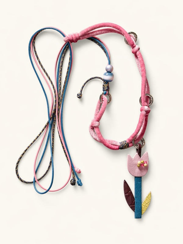 Patchwork Posy Adjustable Phone Strap