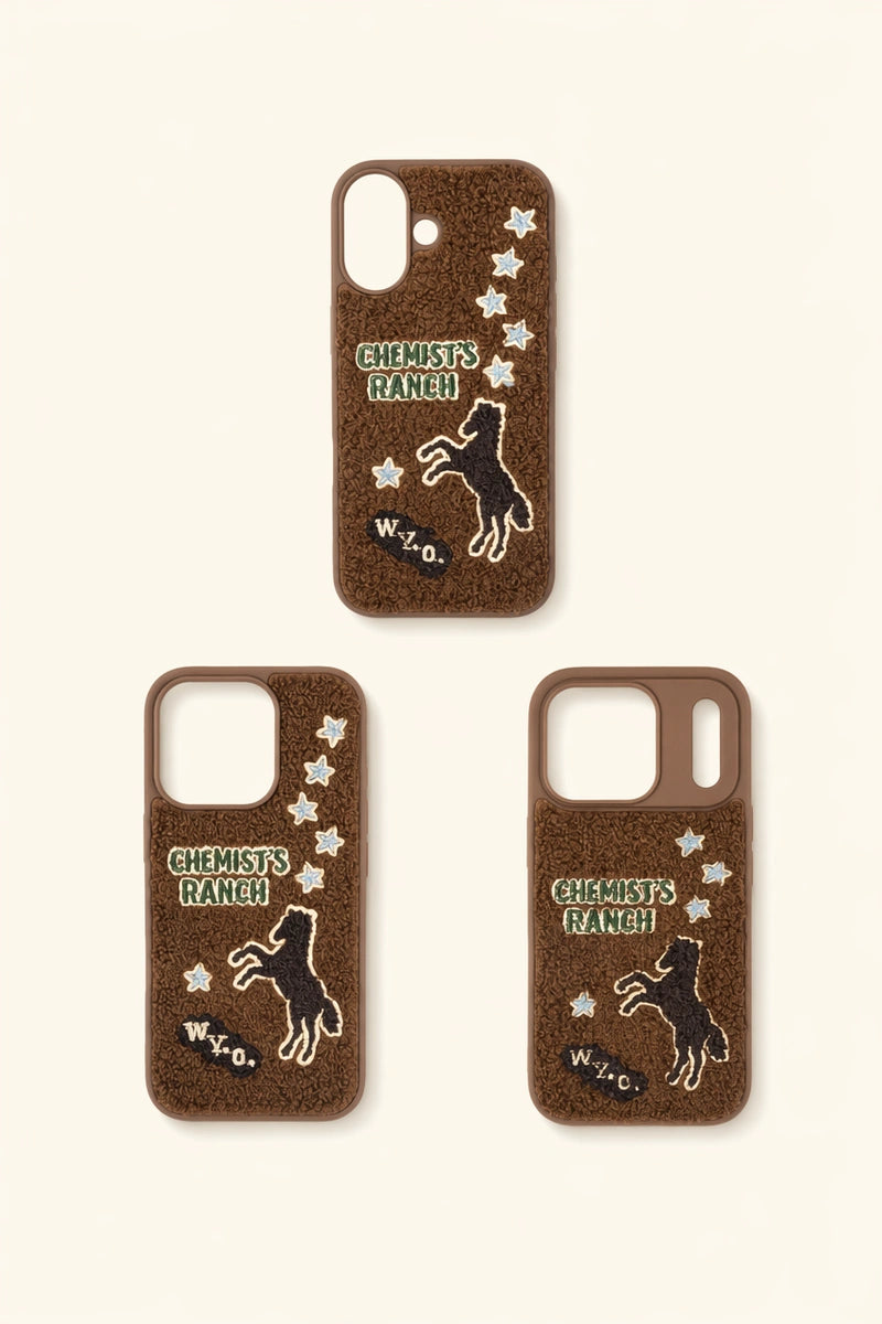 Ranch Stables Embroidered Phone Case