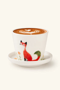 Red Fox Ceramic Tumbler