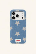 Shimmering Starlight Denim Phone Case