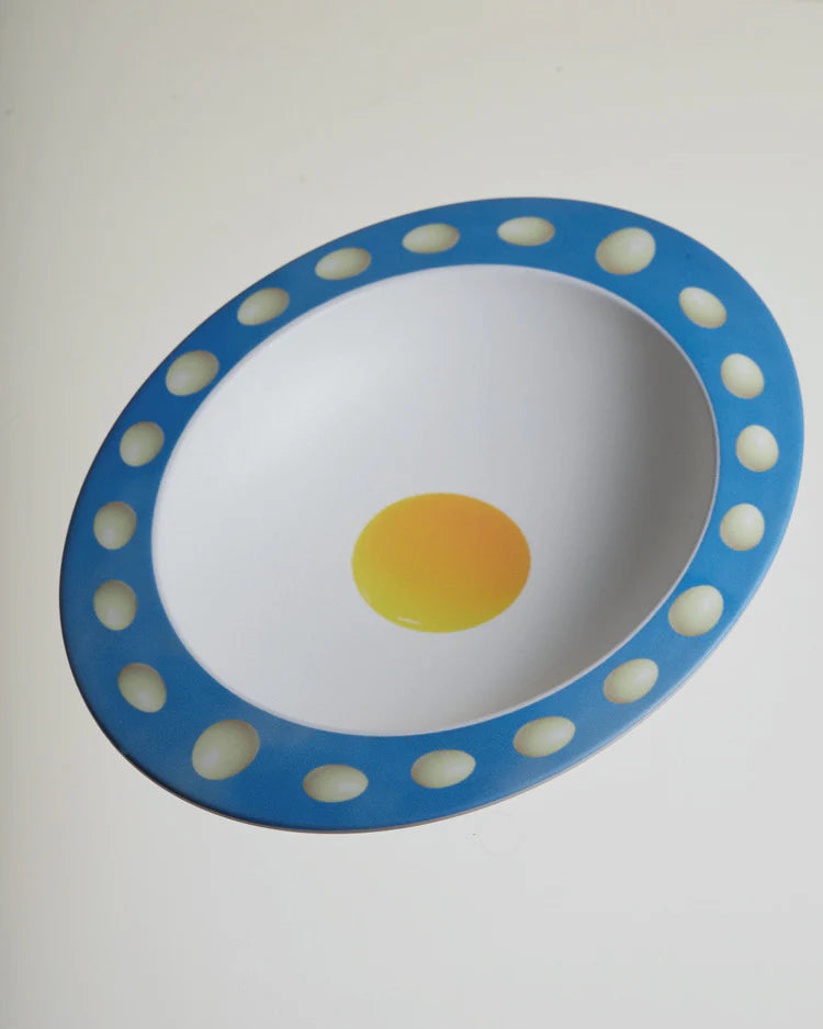 Oval Egg Bamboo Fiber Bowl - TRLab Shop