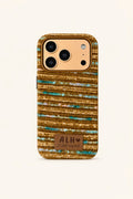 Striped Corduroy Phone Case