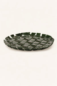 Woven Ceramic Plate