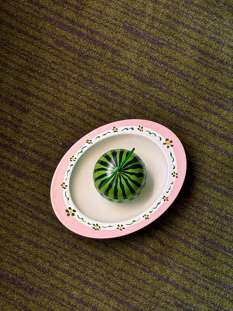 Vintage Floral Bamboo Fiber Bowl - TRLab Shop