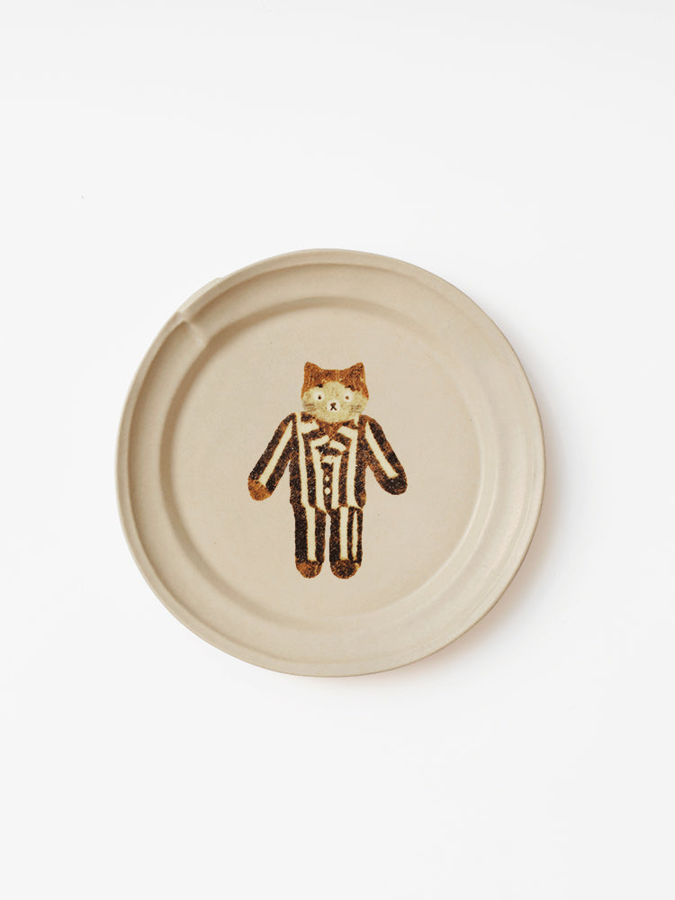 Animal Friends Ceramic Plate - TRLab Shop