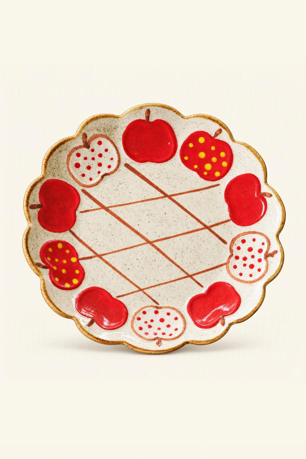 Apple Picnic Ceramic Plates