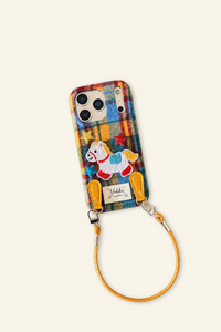 Stable Picnic Multicolor Woven-Look Phone Case