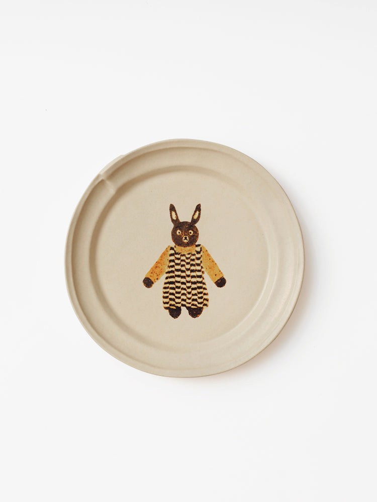 Animal Friends Ceramic Plate - TRLab Shop