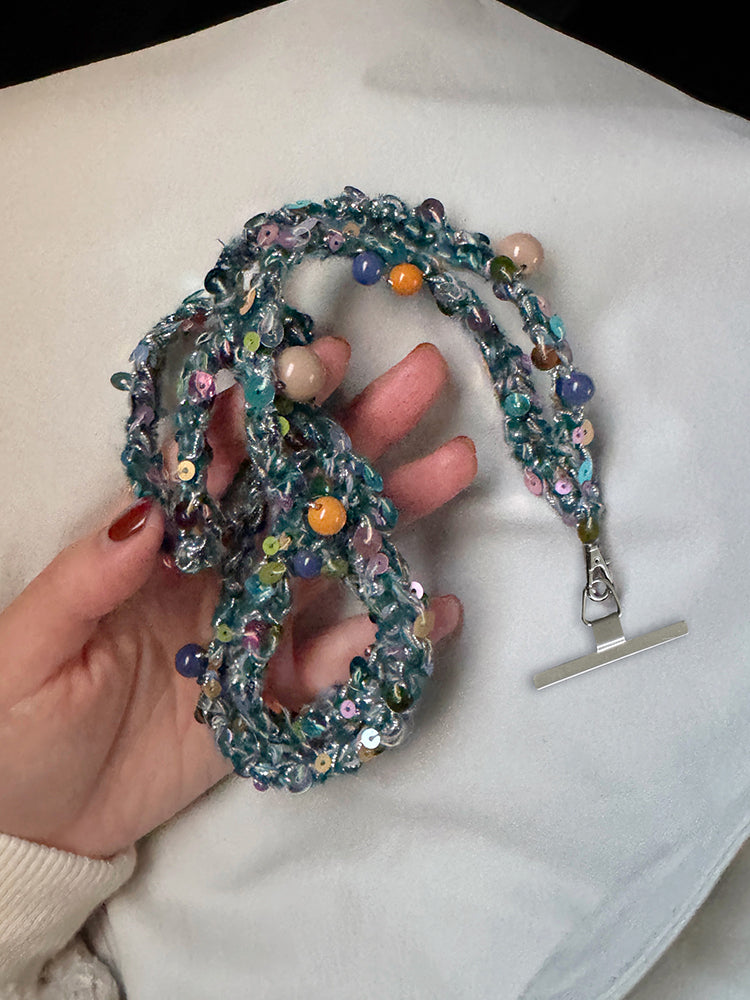 Pastel Color Dot Twist Phone Strap - TRLab Shop