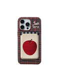 Black Cat & Apple MagSafe Card Holder - TRLab Shop