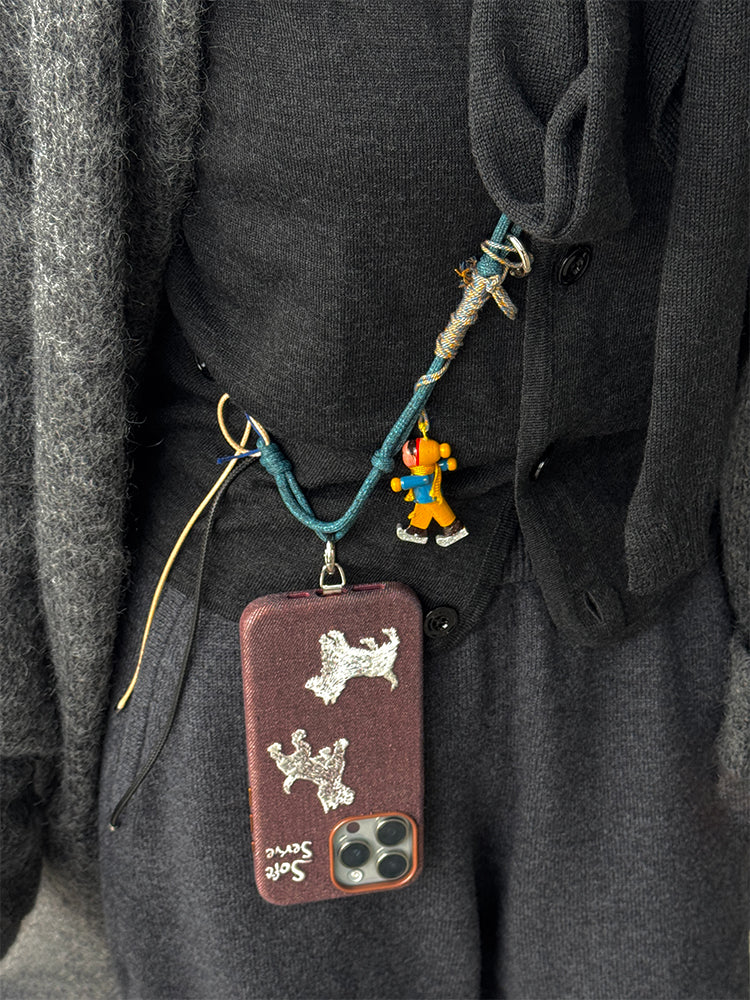Red & Purple Puppy Phone Case - TRLab Shop