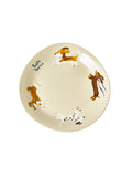 Running Puppies Ceramic Plate - TRLab Shop